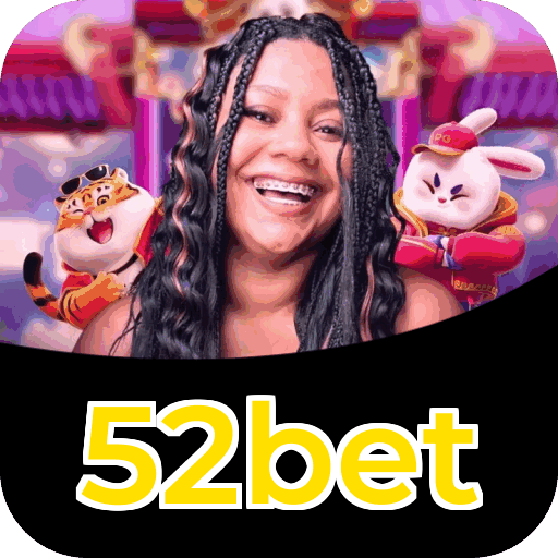 Interface do aplicativo 52bet mostrando jogos disponíveis no iOS e Android